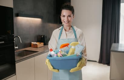 Professional cleaning support