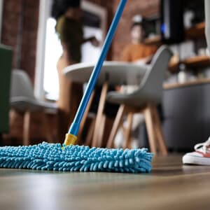 Notas de plan recurrente de limpieza para casa u oficina